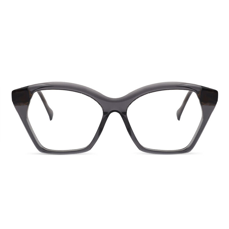 Rhodes Cat Eye Grey Glasses