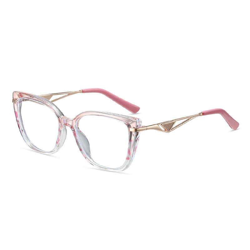 Robbiee Cat Eye Pink Glasses