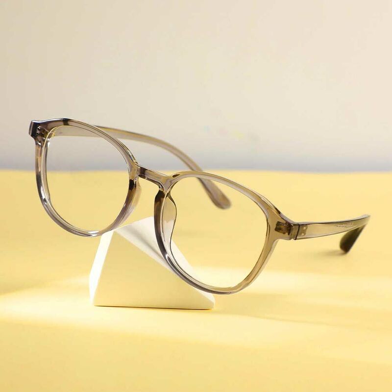 Boyd Runde Graue Brille