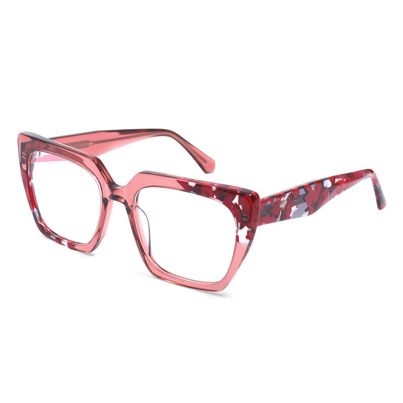 Blythe Cat Eye Pink Glasses