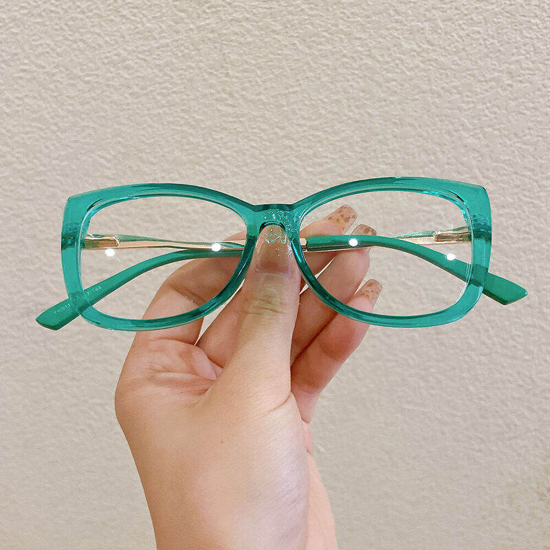 Josepa Cat Eye Blue Glasses