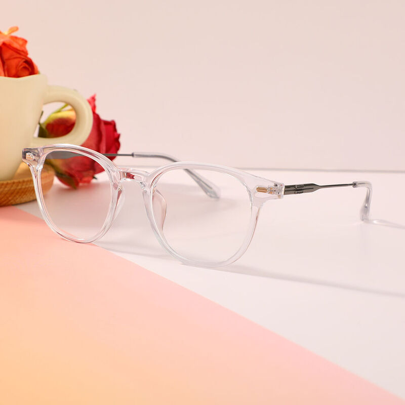 Alger Square Clear Glasses