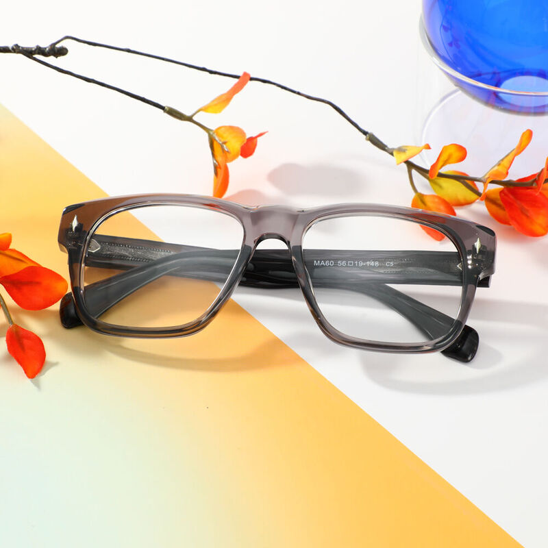 Lunettes de Vue Ellen Aviateur Gris