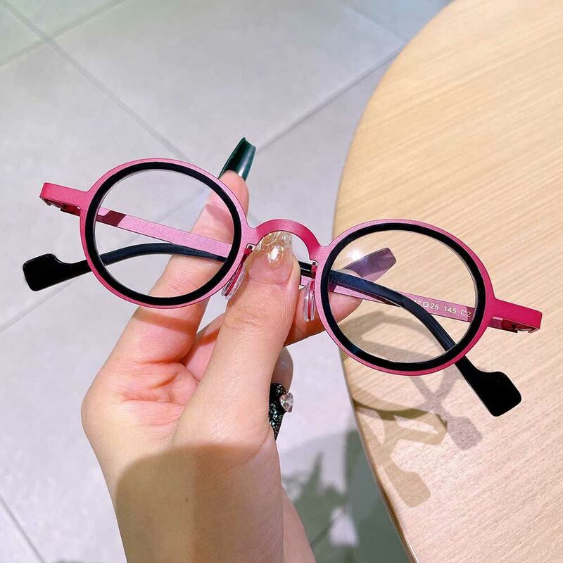 Lunettes de Vue Horacee Ronde Noir