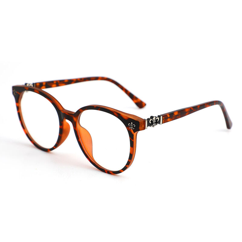 Veromca Round Tortoise Glasses