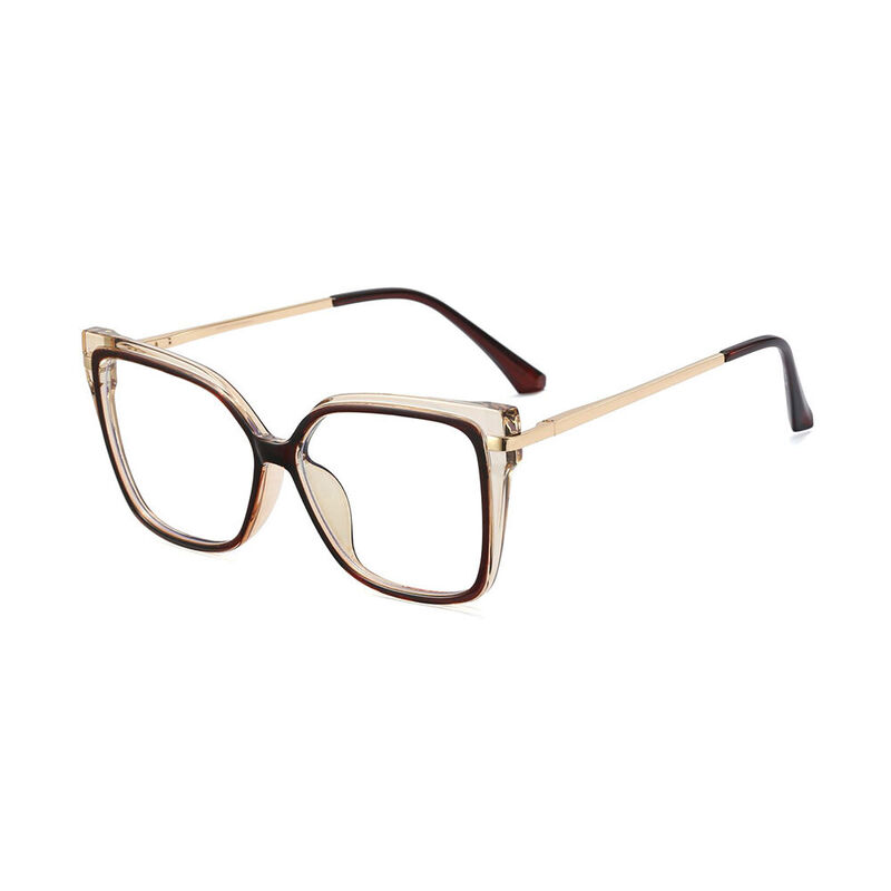 Mignon Square Brown Glasses