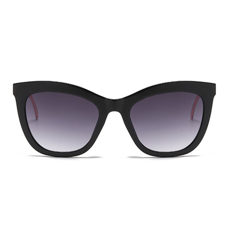 Andie Cat Eye Black Sunglasses