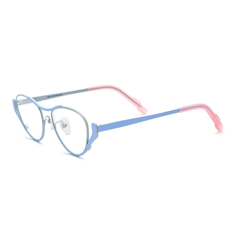 Norton Oval Blue Glasses