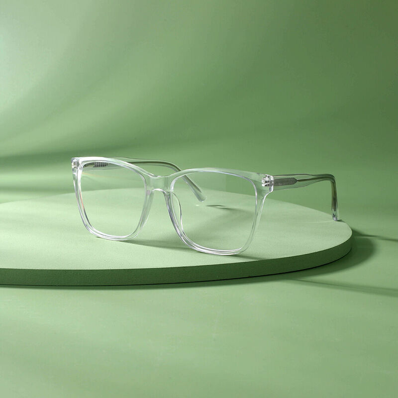 Simplicity Square Transparent Glasses