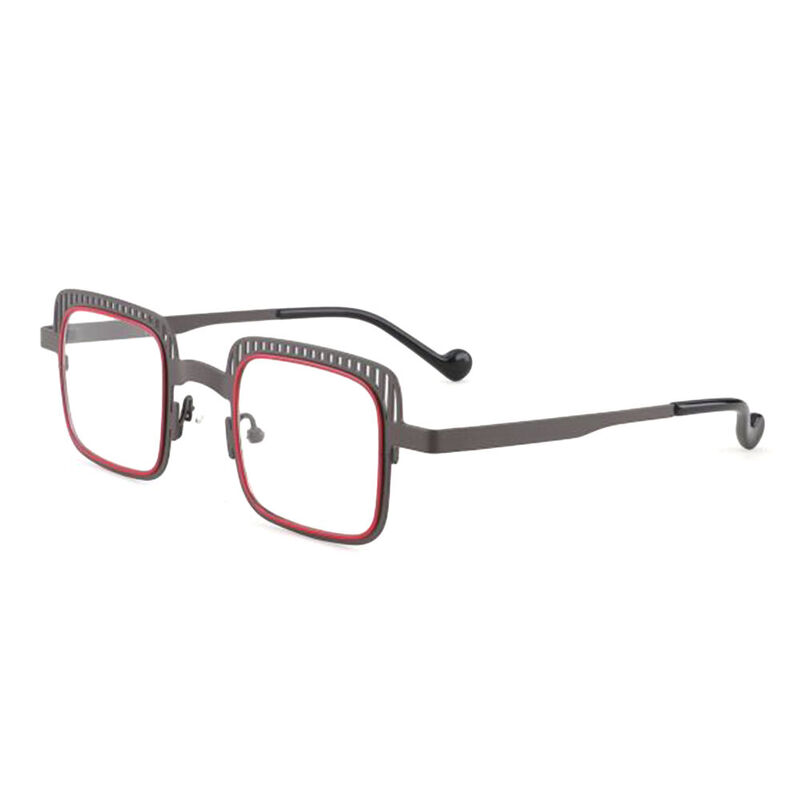 Hope Square Brown Glasses