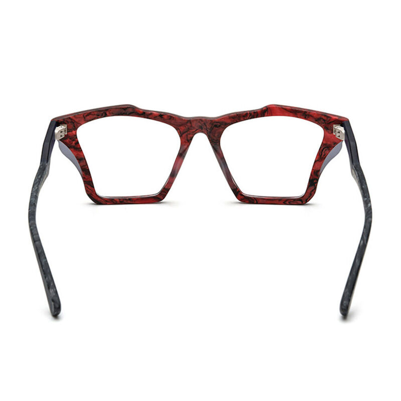 Karr Cat Eye Red Glasses