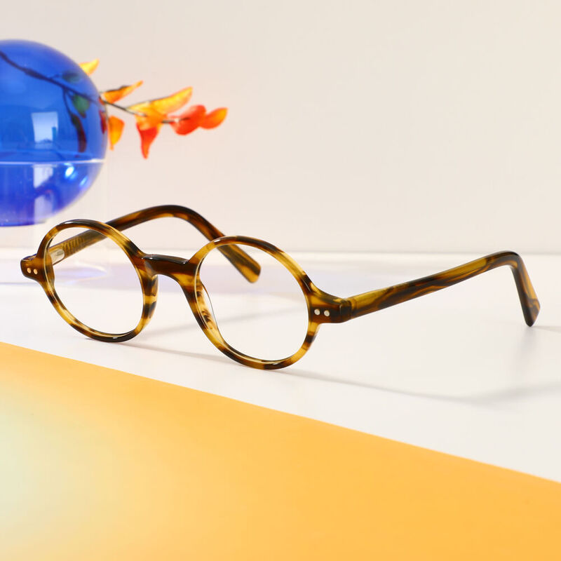 Crane Runde Schildkröte Brille