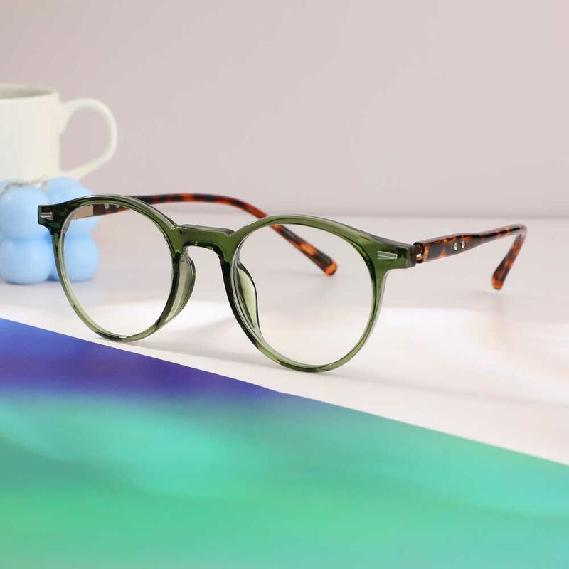 Ogden Runde Grüne Brille