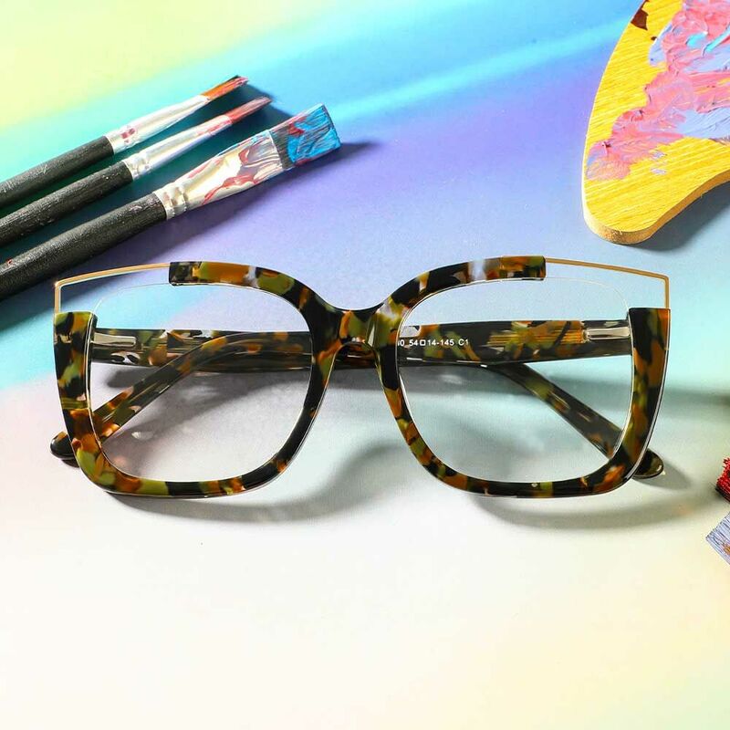 Occhiali da Vista Veromca Cat Eye Marrone