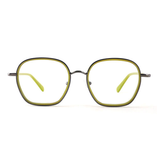Harmony Square Green Glasses