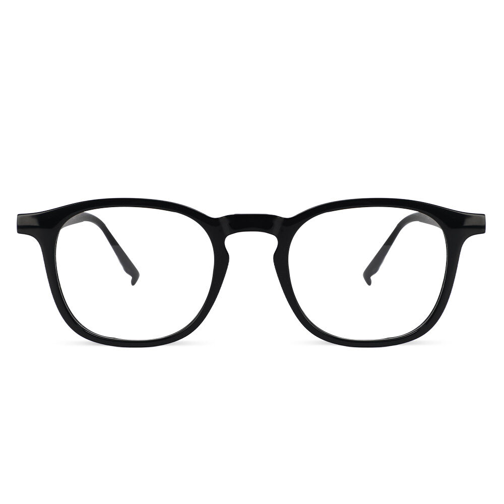 Edmund Quadratisch Schwarz Brille