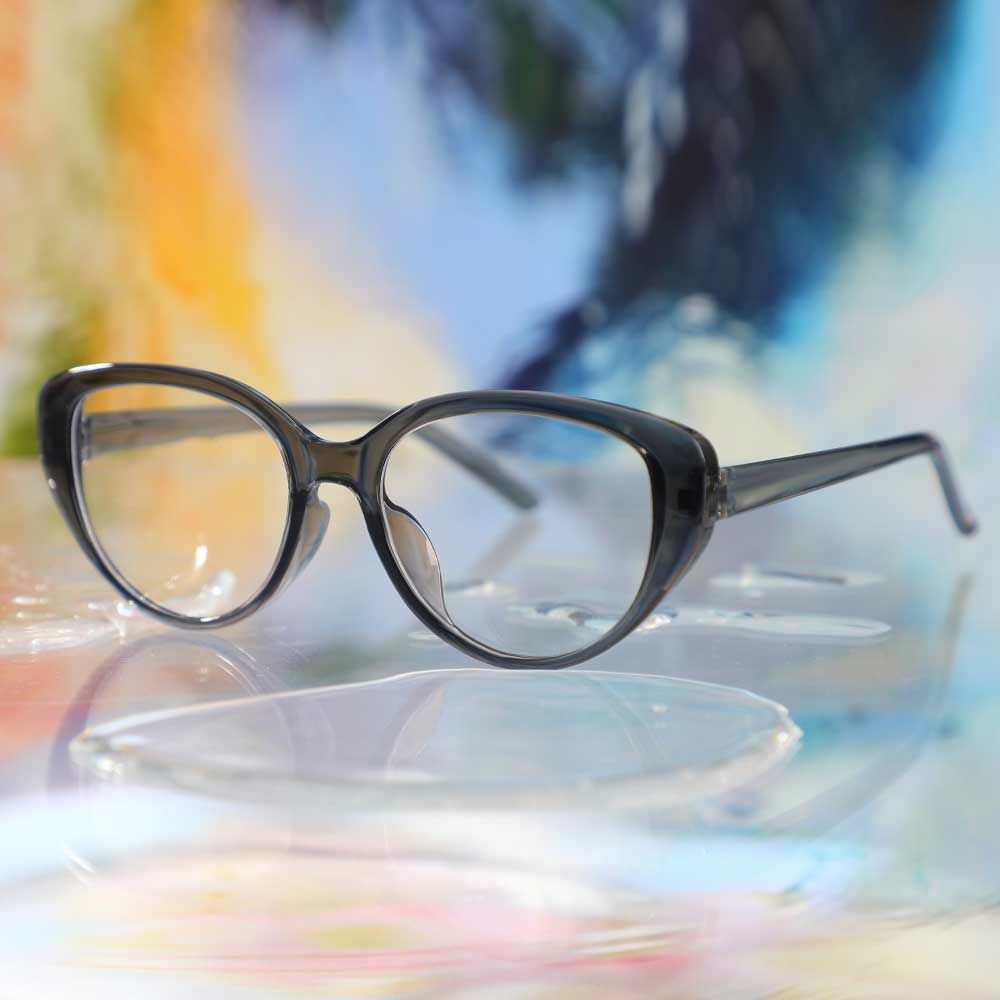 Lunettes de Vue Audrey Cat Eye Gris