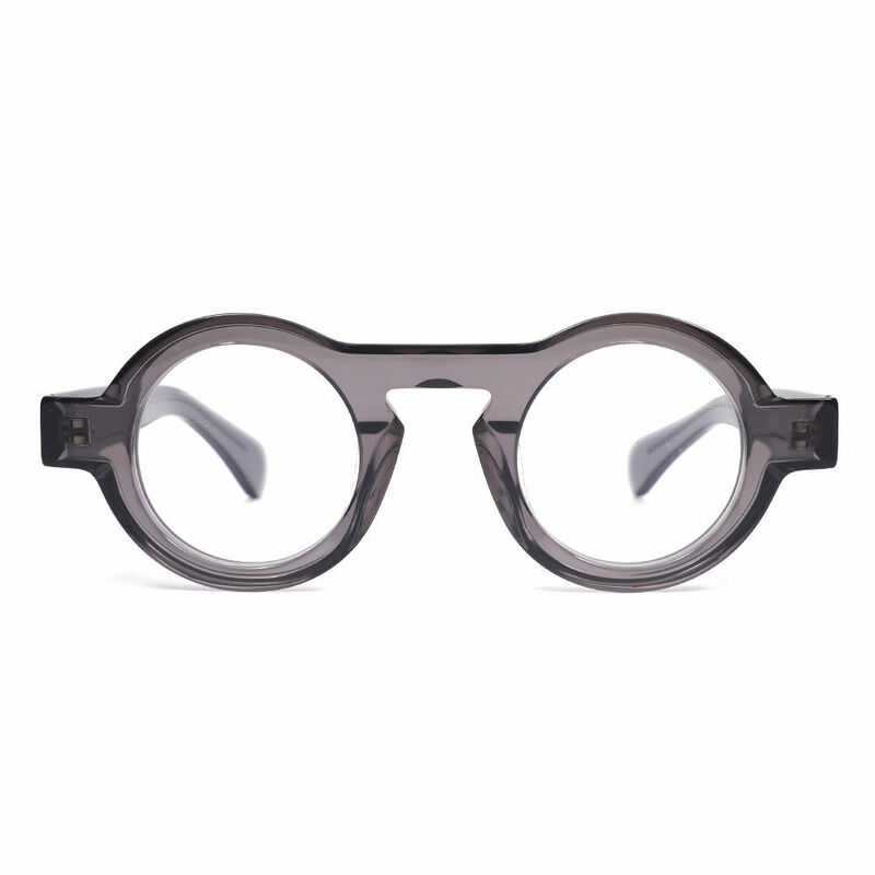 Jesso Round Gray Glasses