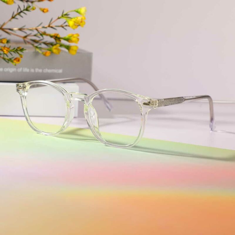 Scripps Round Clear Glasses