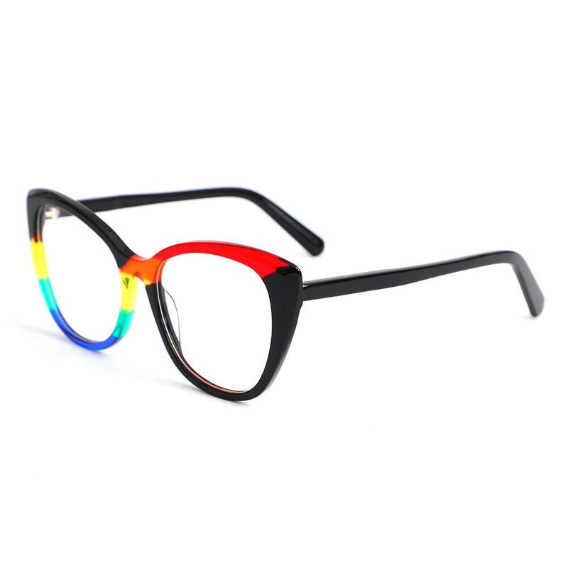 Sid Cat Eye Mehrfarbige Brille