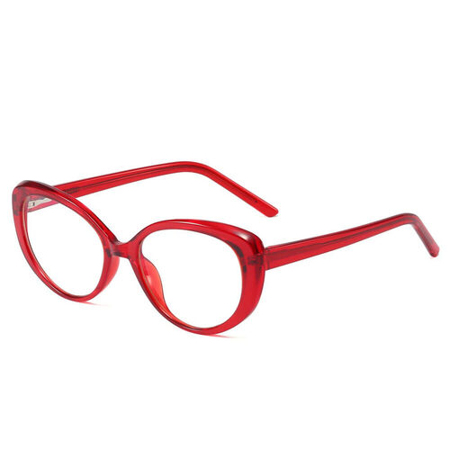 Bakir Cat Eye Red Glasses
