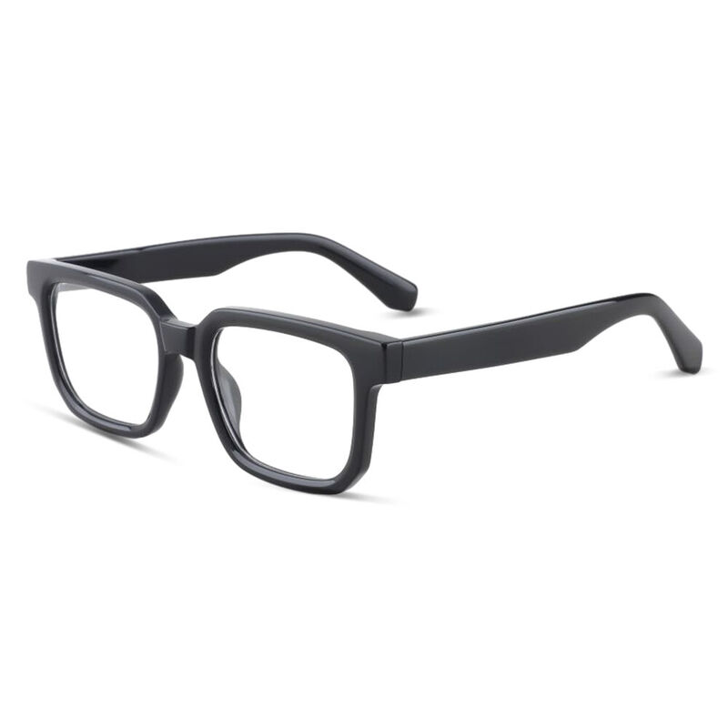 Maxwell Square Black Glasses