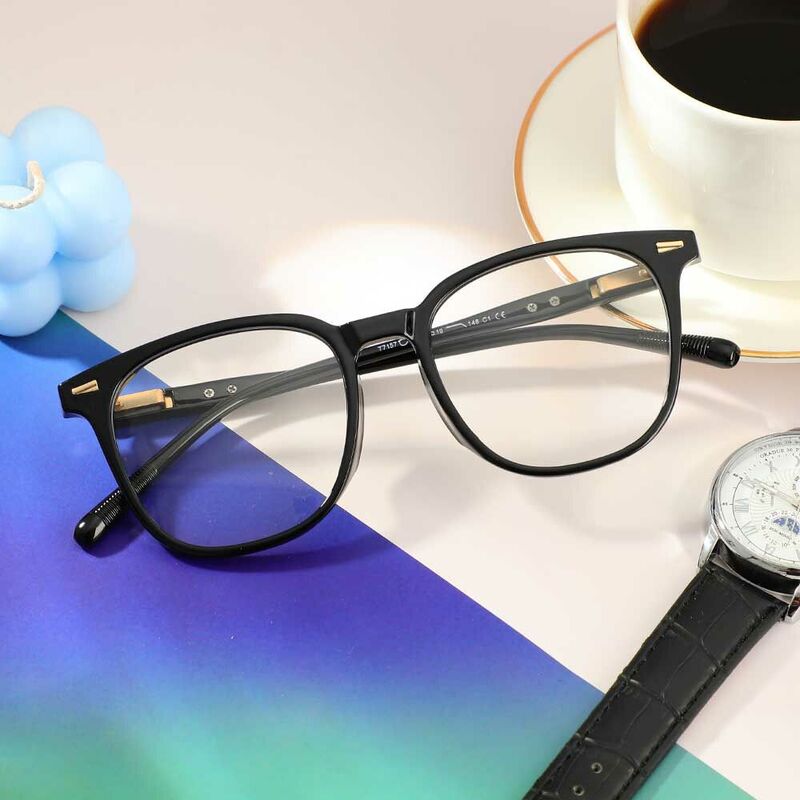 Lunettes de Vue Archibald Carré Noir