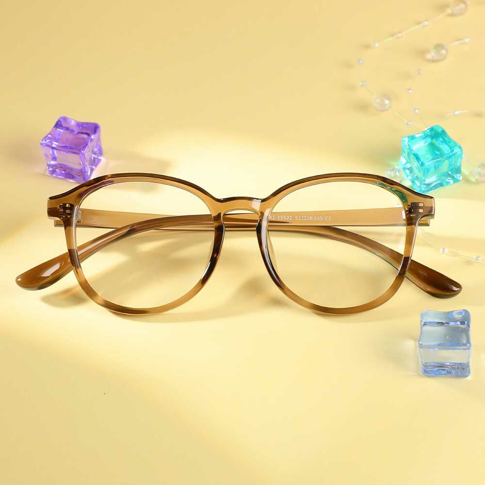 Occhiali da Vista Boyd Rotondo Marrone