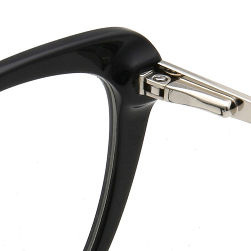 Euphony Cat Eye Black Glasses