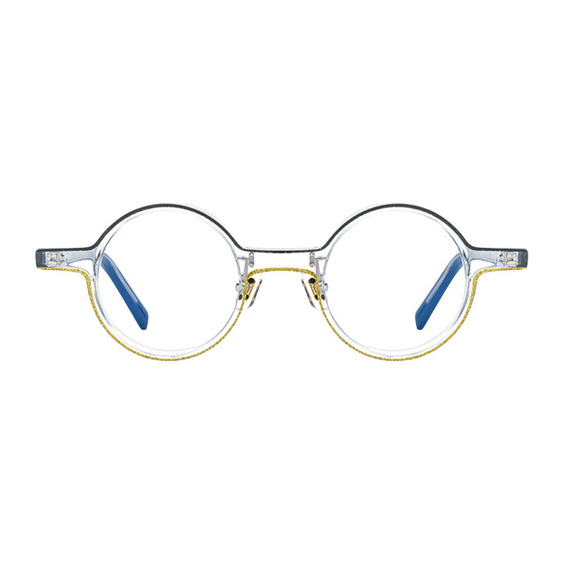 Linet Round Gold Glasses