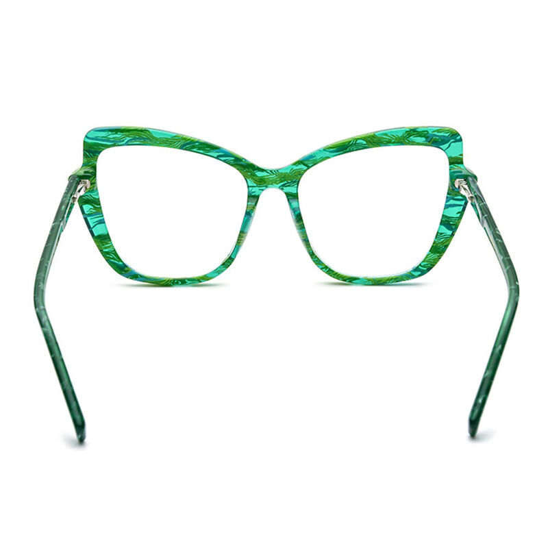 Ramzan Cat Eye Green Glasses