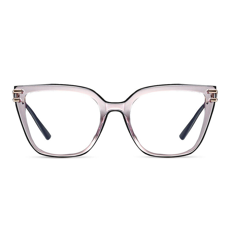 Henriets Cat Eye Purple Glasses