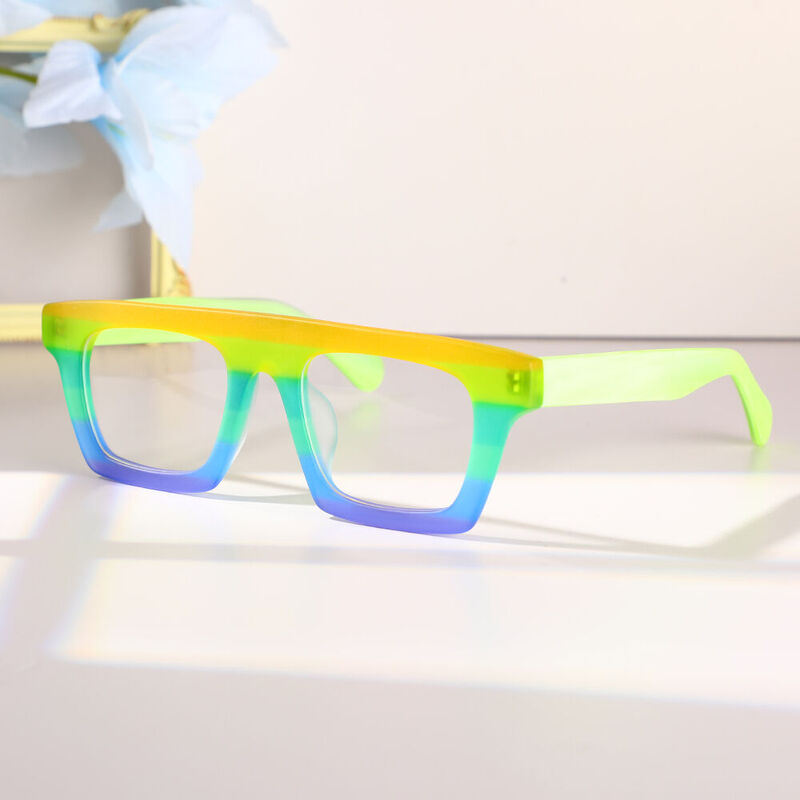 Lunettes de Vue Lawrenci Aviateur Vert