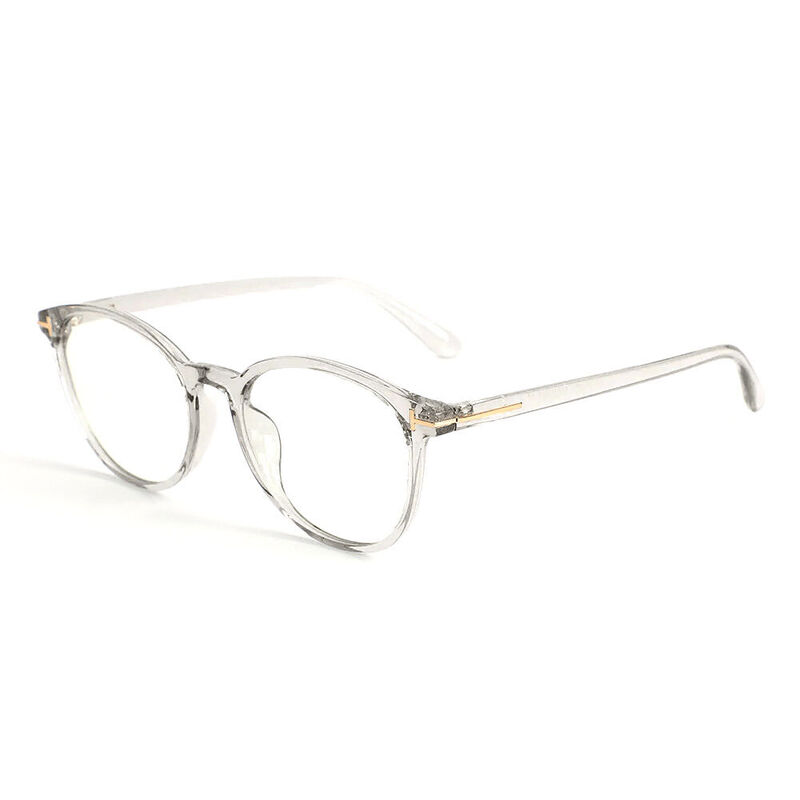 Darren Runde Graue Brille