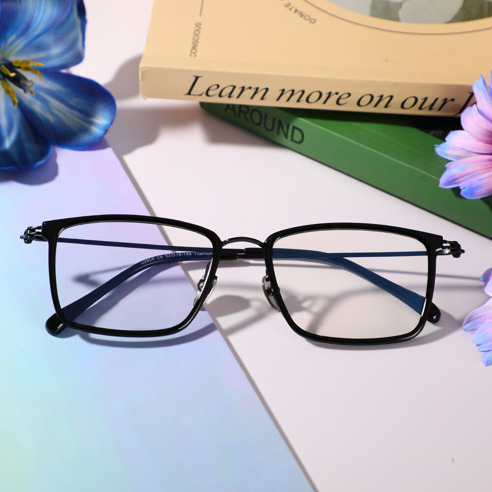 Occhiali da Vista  Alfred Rettangolare Nero