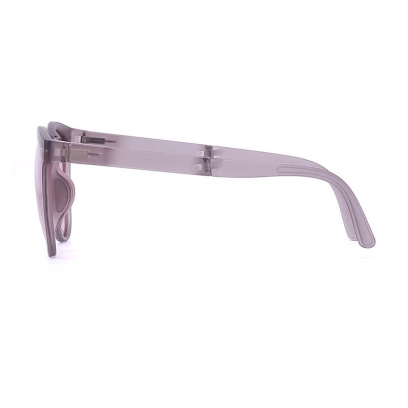 Edna Square Gray Sunglasses