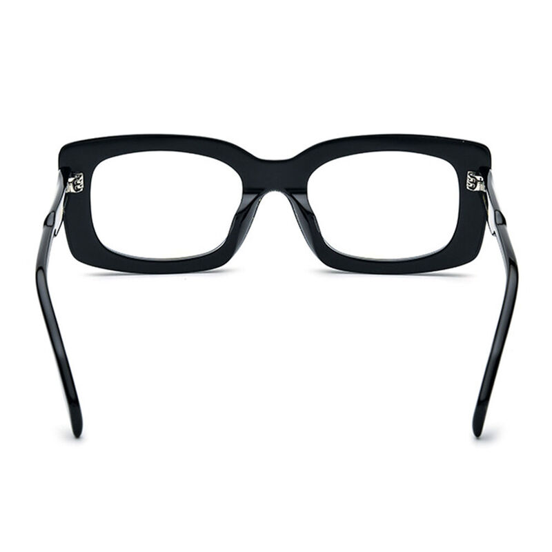 Daniela Square Black Glasses