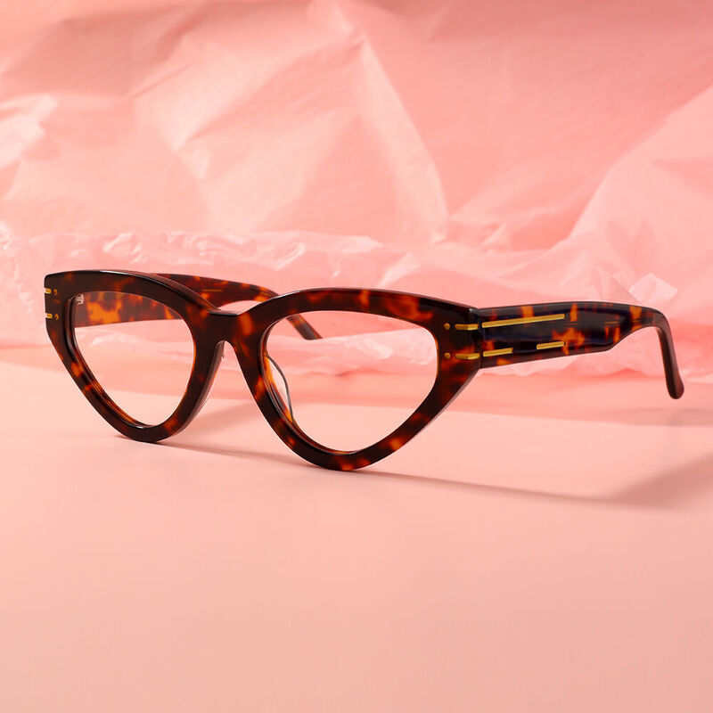 Yedda Cat Eye Tortoise Glasses