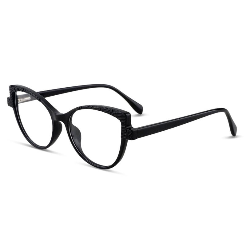 Gaskell Cat Eye Black Glasses