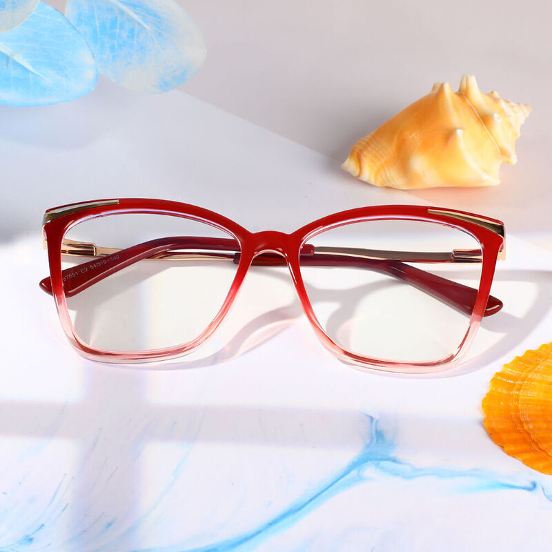 Occhiali da Vista  Beaufore Cat Eye Rosso