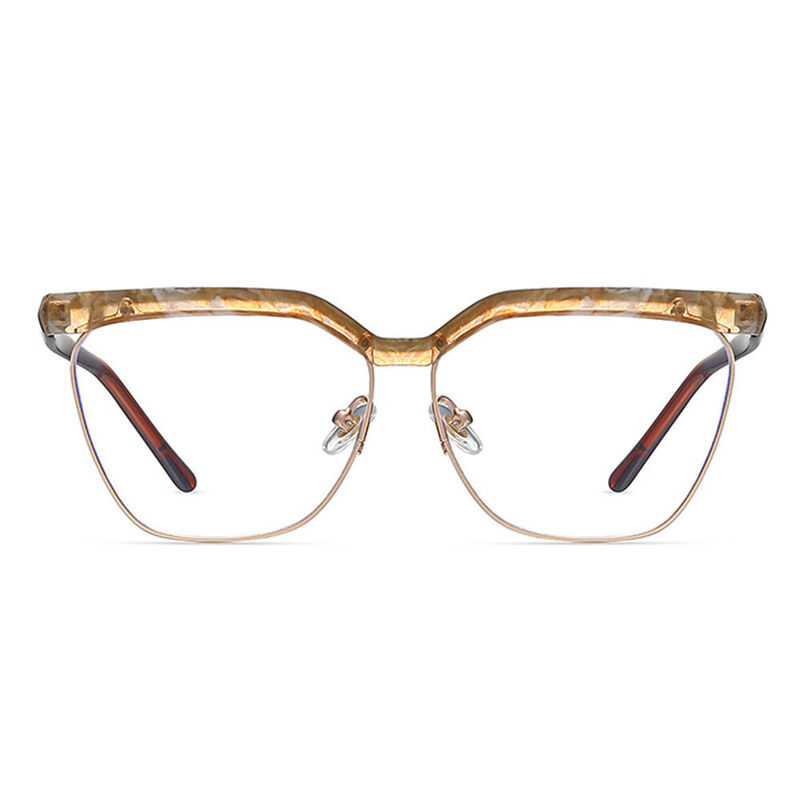 Gaskell Aviator Gold Glasses