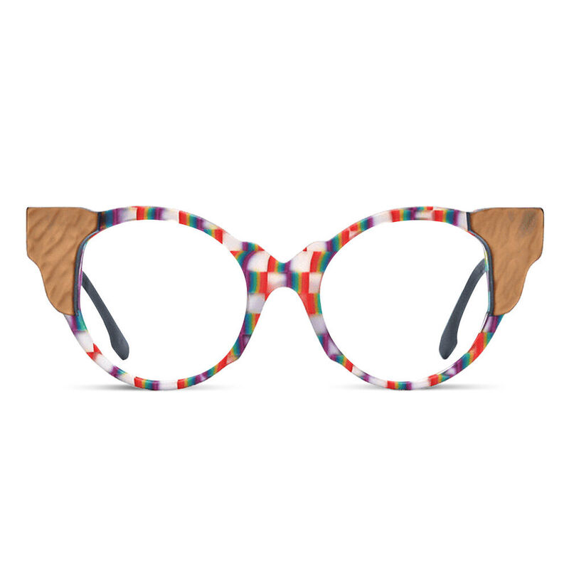 Browne Cat Eye Multicolor Glasses