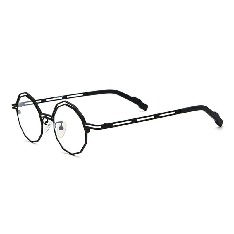 Galbraith Geometric Black Glasses