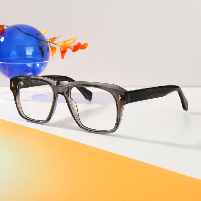 Lunettes de Vue Ellen Aviateur Gris