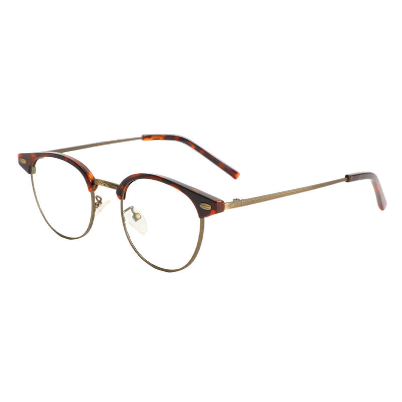 Dempsey Browline Tortoise Glasses