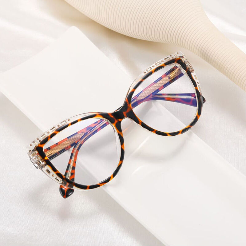 Selina Cat Eye Tortoise Glasses