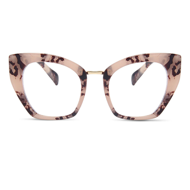 Riccio Cat Eye Pink Glasses