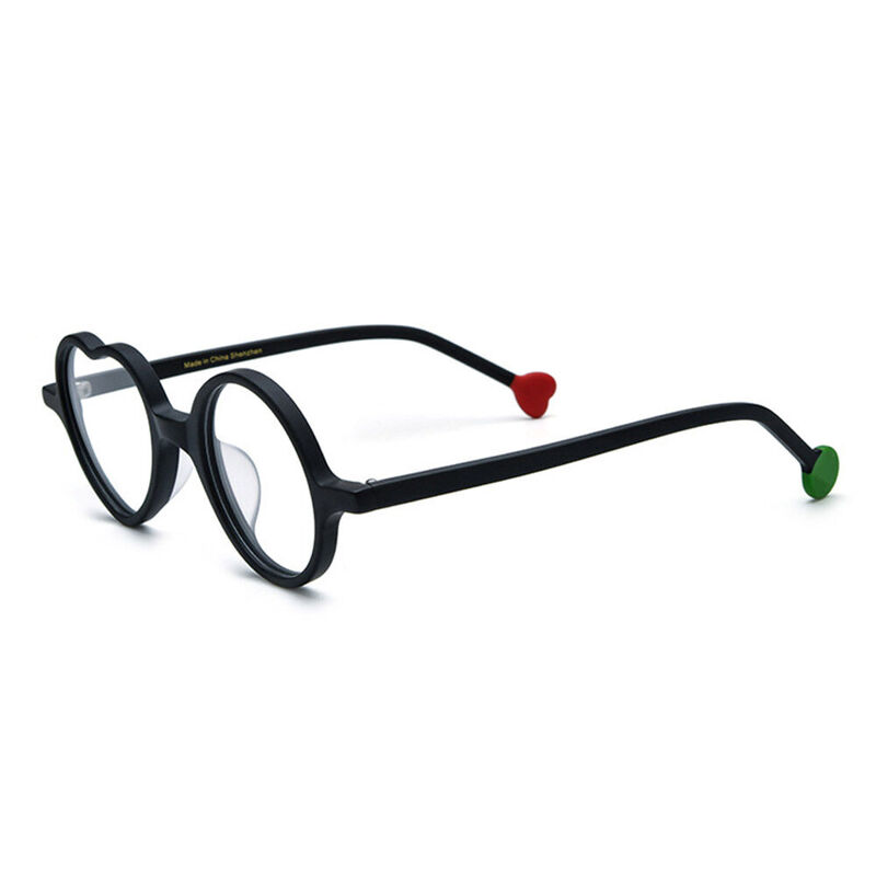 Jeremy Runde Schwarze Brille