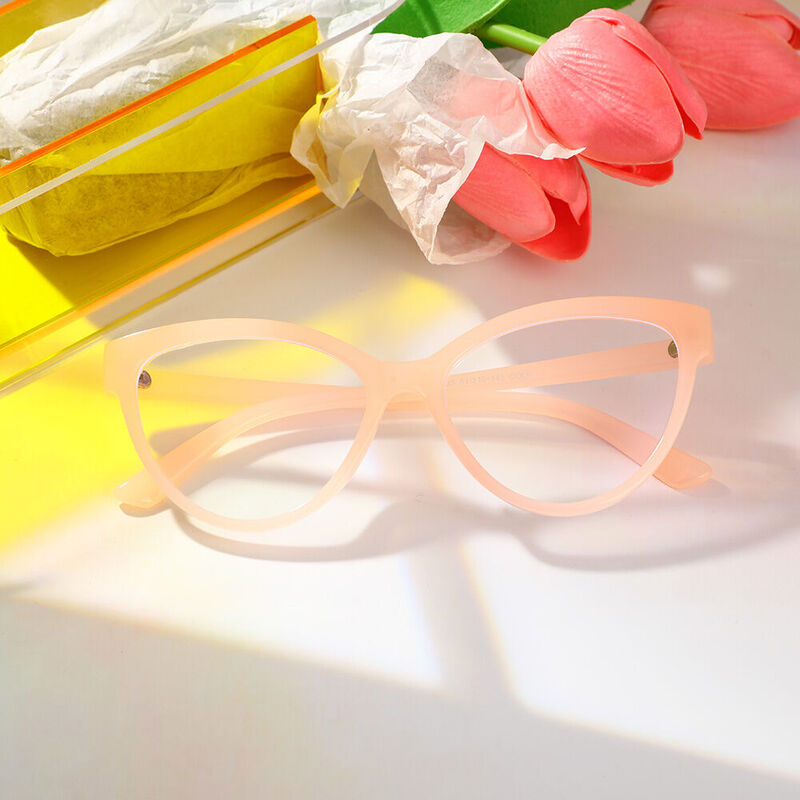 Lunettes de Vue Anthone Cat Eye Rose