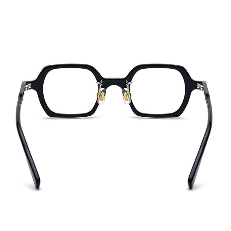 Louden Square Black Glasses